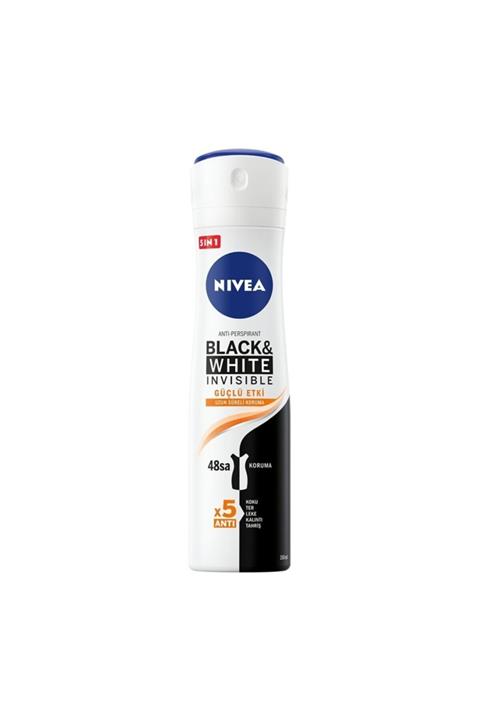 Nivea Black And White Güçlü Etkili  150 ml Kadın Deodorant