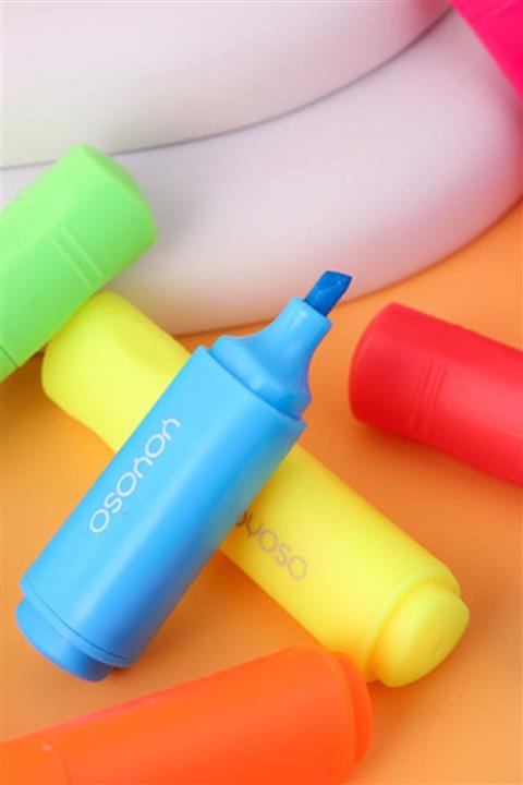 YOYOSO 10lu Mini Fosforlu Kalem Seti