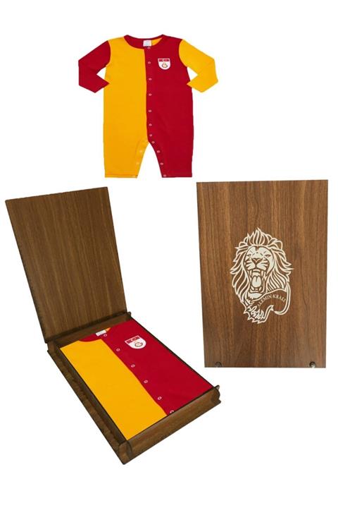 GSStore Galatasaray Bebek Metin Oktay Forma Tulum Hediye Aslan Ahşap Kutulu