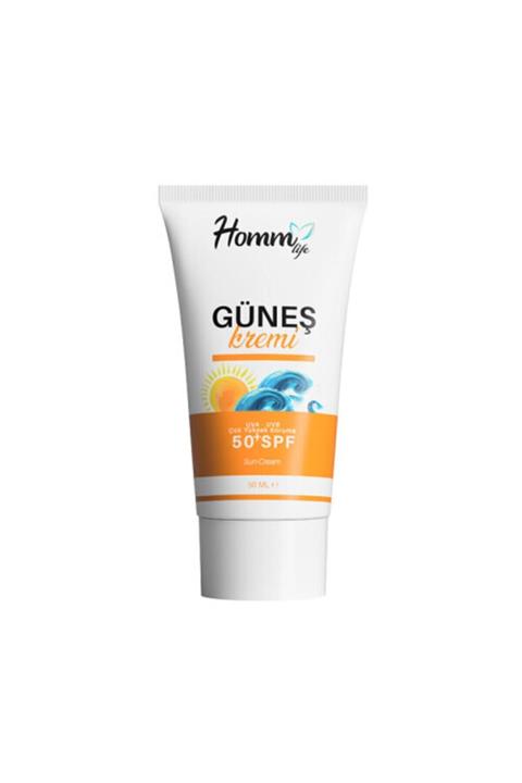 Homm Life Güneş Kremi 50 Spf Homm Lıfe 50 ml
