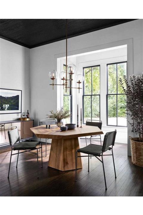 Latanwood Masif Kütük Masa