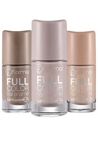 Flormar Pastel Shades Yoğun Pigmentli Oje Seti 3'lü