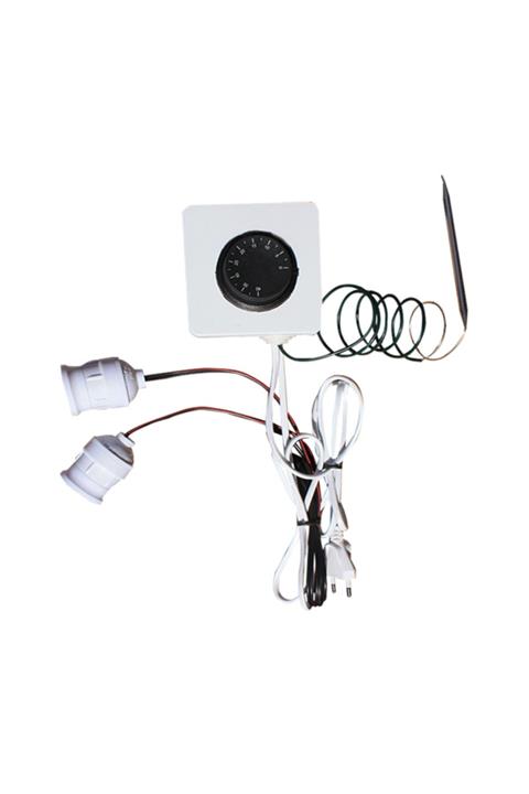 YOKO 2 Duylu Civciv Kafesi Kafes Isıtması Duylu Muhafazalı Ampul Destekli Isıtma Sistemi