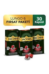 Jacobs Lungo 6 Classico Kapsül Kahve 30 Kapsül