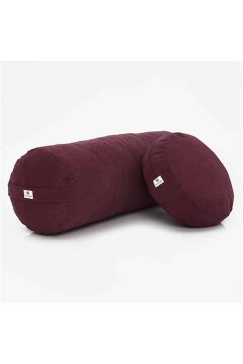 Nui Yoga Mürdüm Bolster  Meditasyon Minderi