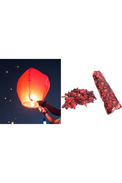 Limitless Trade 100gr 2li Set Dilek Feneri Ve Gül Yaprağı