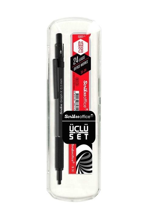 Scrikss Antrasit Graph-X 3 Lü Set 0.5 mm