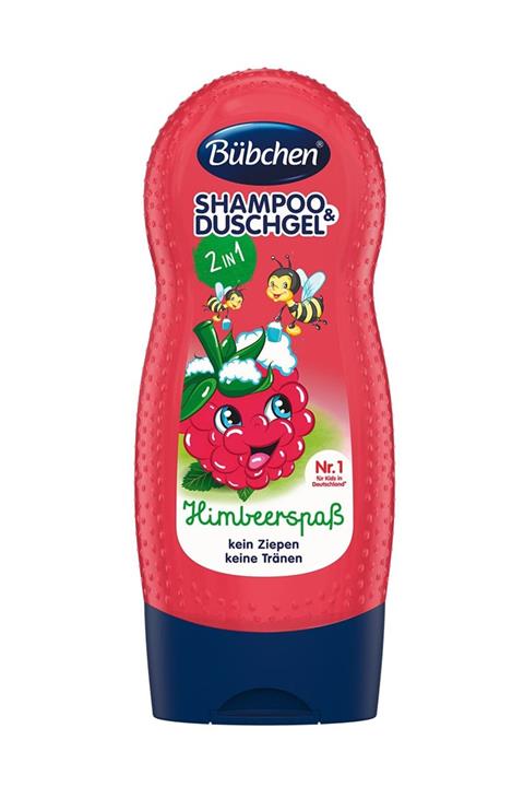 Bübchen Çocuk Şampuanı Ve Duş Jeli Frambuaz 230 Ml