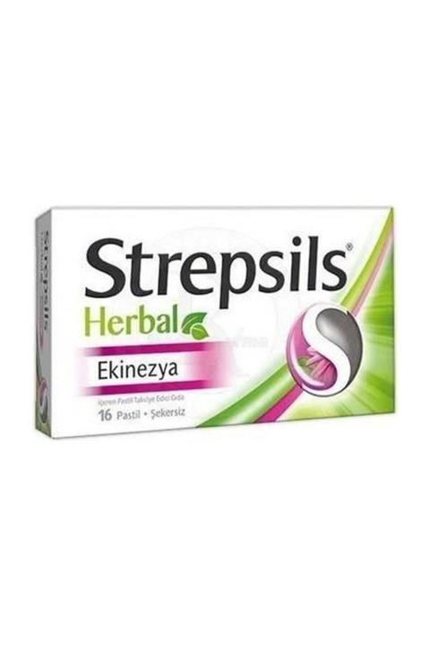 STREPSİLS Herbal Ekinezya Boğaz Pastili Skt:10/2021