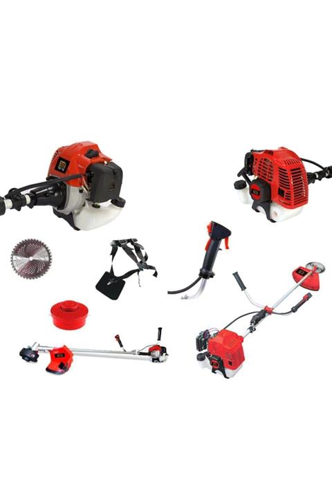 Jetta Power Tools 7000rpm 5.2 Hp Yan Tipi Benzinli Motorlu Ot Çalı Çim Biçme Tırpanı Rpm7000