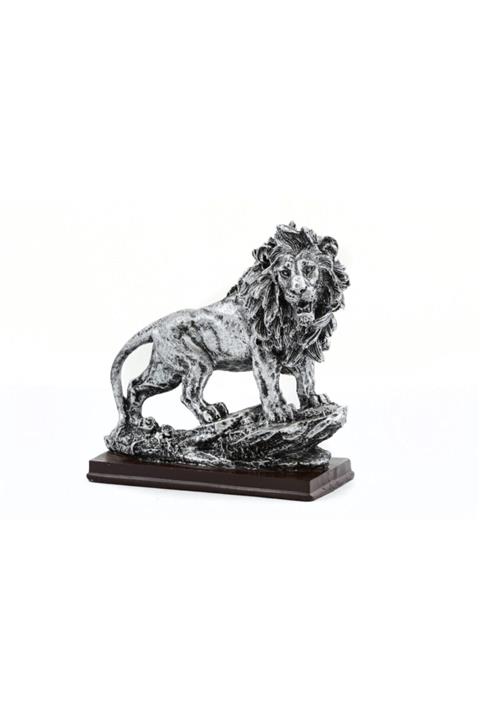 Berrinstore Polyester Dekoratif Aslan Biblo 21 Cm Dekoratif Hediyelik