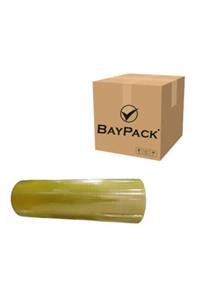 BAYPACK Pe Sarı Streç Film 30 Cm 8 Mikron 1500 Metre (1 KOLİ 4 ADET)