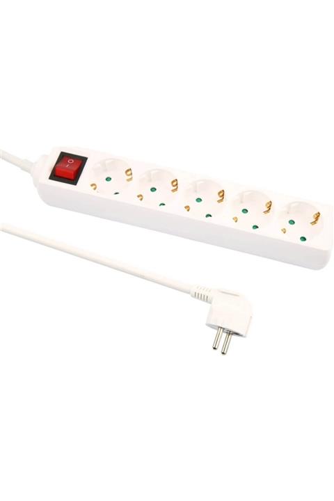 Philips Phılıps 5li 2mt Anahtarlı Çocuk Kilidi Akım Korumalı Priz - Sps1050/51