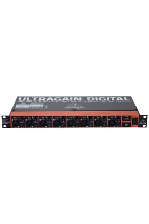 Behringer Ultragain Dijital Ada8200 8-kanal Midas Mic Preamp Ve Ad/da Converter