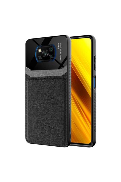 Xiaomi Teleplus Poco X3 Nfc Kılıf Spor Emix Silikon Siyah