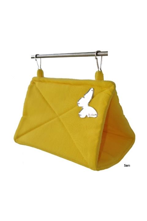 Akat Cosy Pretty Muhabbet Kuşu Uyku Hamağı Sarı