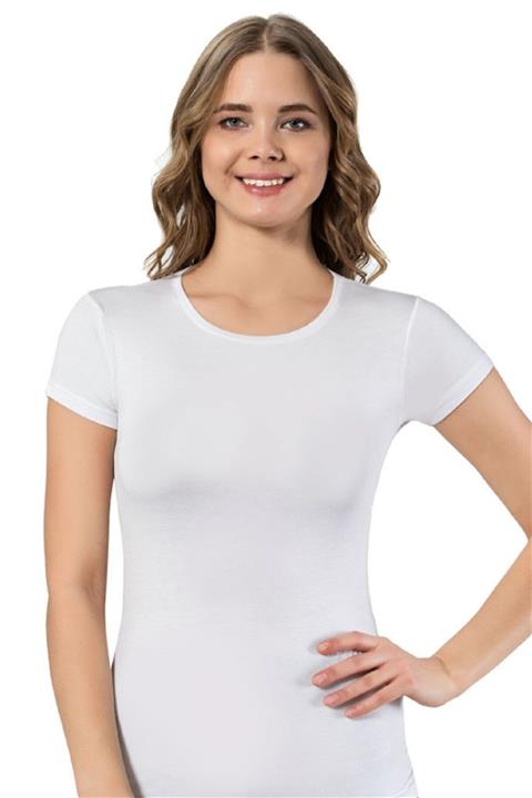 LÜXDRM Kısa Kollu 3'lü Bambu Fanila