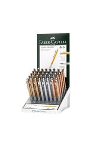 Faber Castell Apollo 2327 0 7 Metalik Gümüş Versatil Kalem