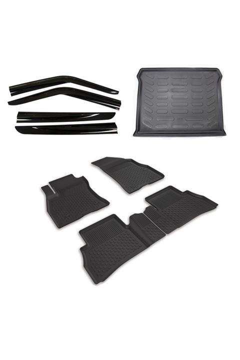 Sahler Fiat Doblo 2010 Sonrası Paspas Bagaj Havuzu Rüzgarlık