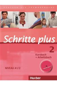 Hueber Schritte Plus 2: Kurs Und Arbeitsbuch Mit Audio-cd Zum A1.2