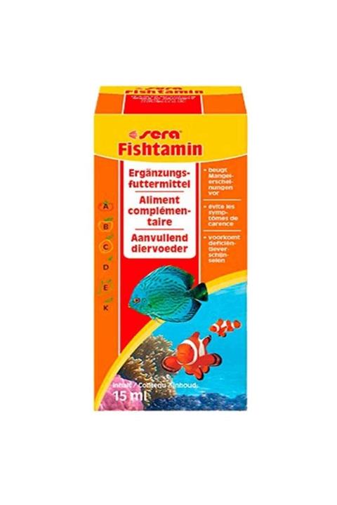 SERA Fishtamin 15ml Balık Vitamini