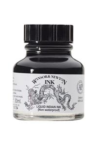 Winsor Newton Çini Mürekkebi Siyah 30ml