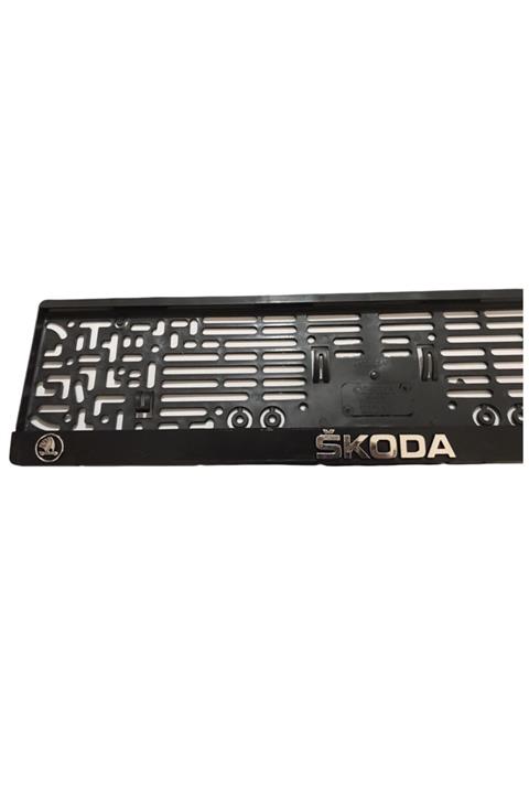 DMR Skoda Kabartmalı Oto Plakalık (1 Adet)