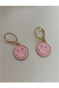 Vi store Pembe Smile Küpe