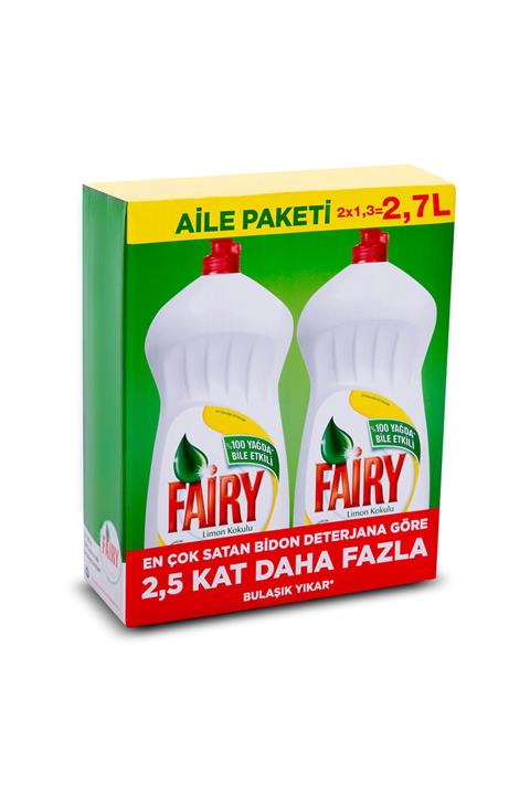 Fairy Limonlu Sıvı Bulaşık Deterjanı 2700 ml
