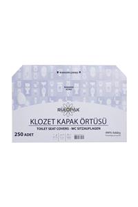 Rulopak R-2613 Klozet Kapak Örtüsü 4 X 250'li