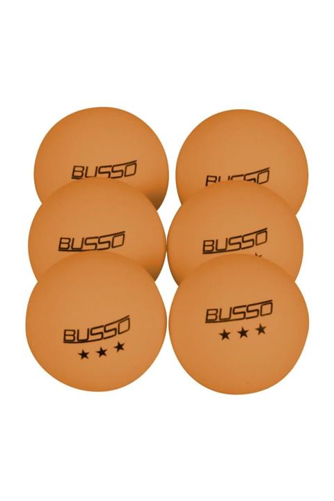BUSSO Bs BS23121 Pinpon Topu 6'Lı - BL-BS 23121