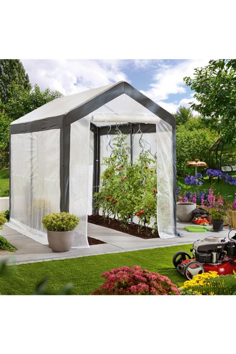 KCR Bahçe Serası 180x240 Cm Çiçek Bitki Koruma Örtüsü Sera