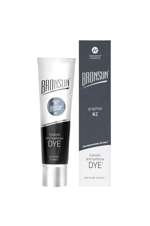 BRONSUN Kaş Ve Kirpik Boyası #2 Graphite Rengi 15 Ml