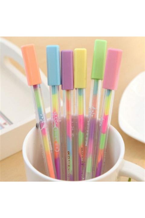 bi mukabele Reverie Çok Renkli Jel Kalem 6 Adet