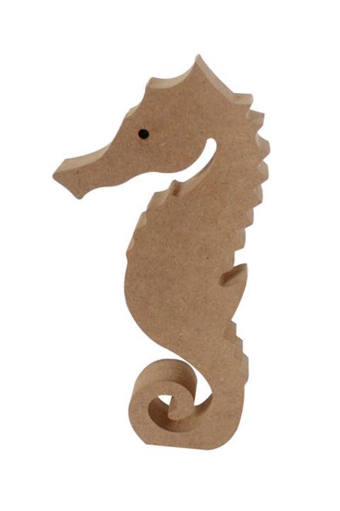 Ahşap Deniz Atı Biblo