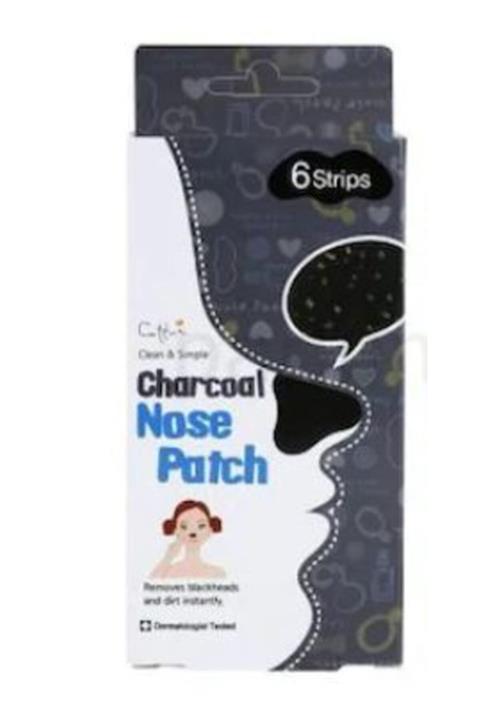 Simple Cettua Clean&Simple Burun Bandı Kömür 6'lı