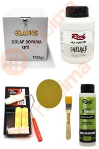 Rich Glance Multi Decor Chalked 1750 Gr ( Paris Gri ) Genel Amaçlı Boyama Seti