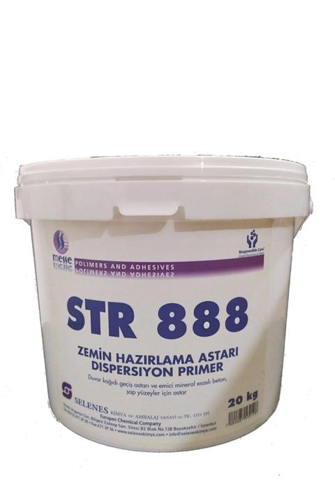 MESSE Str 888-duvar Kağıdı Geçiş Astarı Ve Emici Mineral Esaslı Beton Şap Yüzeyler Için Astar-20 Kg.