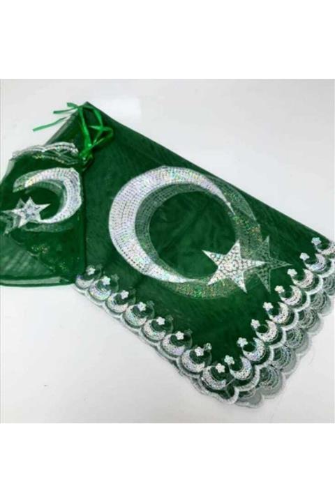 kınagecesimarket Erkek Yeşil Damat Örtüsü