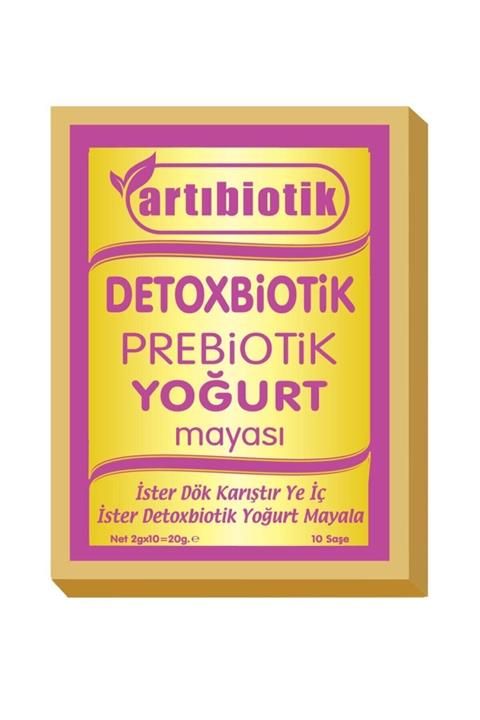 Doğadan Bizim Artıbiotik Detoxbiotik Prebiotik Yoğurt Mayası 10'lu Paket