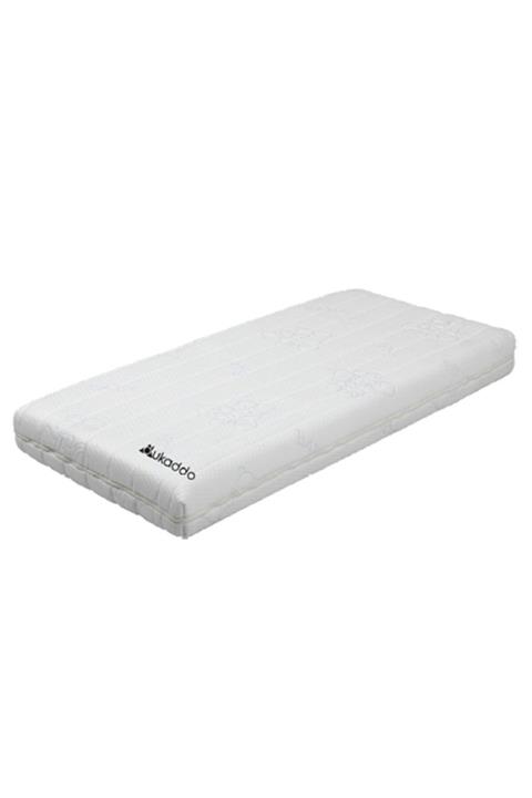 DUKADDO Sünger Alezli Bebek Yatağı Yıkanır Kılıf Terletmez Yatak 60x120x5