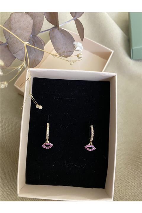 Fashion Jewelry Silver Dudak Küpe