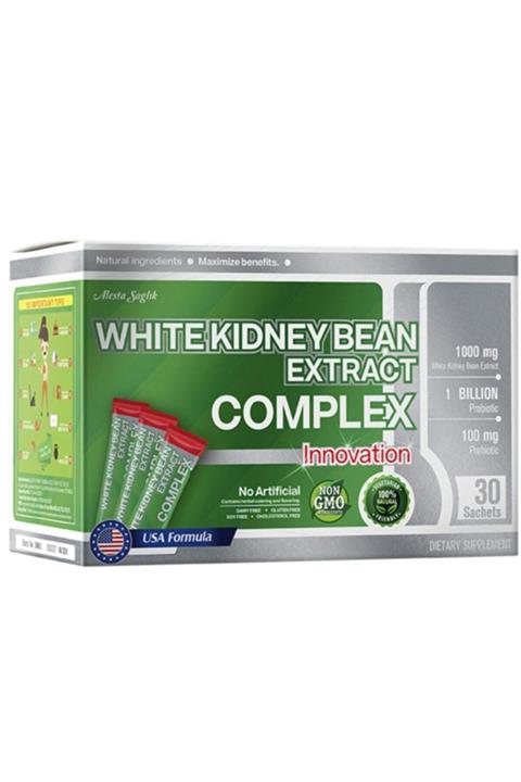 White Kidney Bean Extact Complex White Kidney Bean Beyaz Fasulye Extratı 30 Şase