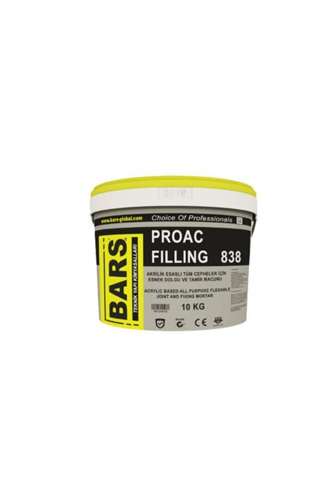 BARS Kullanıma Hazır Tamir & Dolgu Macunu 10 Kg.