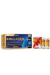 Nutraxin Collagen Marine 10x50ml Shot + Vitamin C