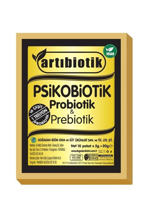Doğadan Bizim Psikobiotik Probiyotik & Prebiyotik 10'lu Paket