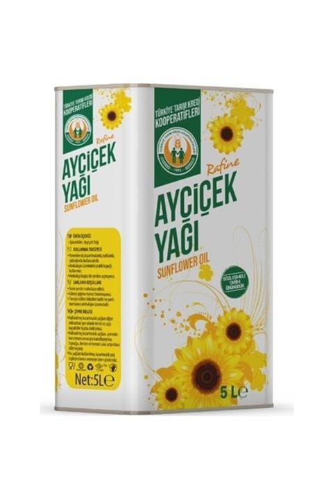 Tarım Kredi Birlik Teneke Ayçiçek Yağı 5 lt