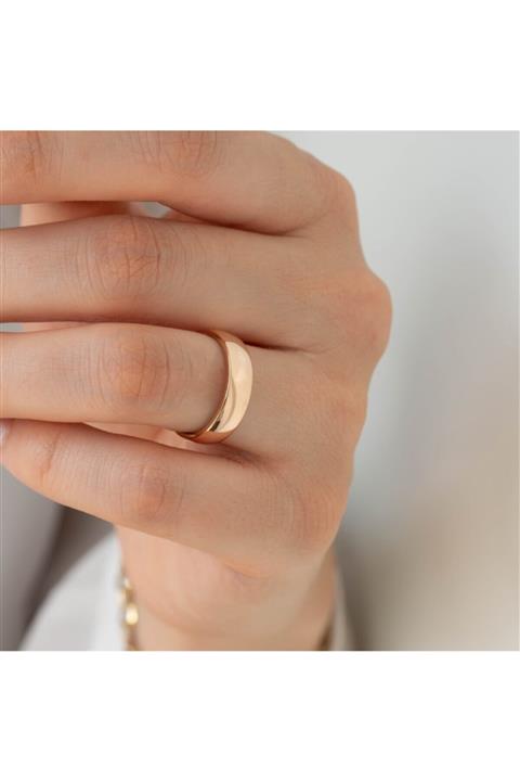 Safir Kuyumculuk Düz Bombe 5 Milim Alyans