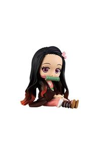 BANDAI Q Posket Kimetsu No Yaiba Actıon Fıgure - Anıme Manga Figür 5 Cm - Nezuko Kamado