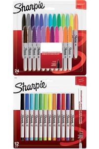 Sharpie Permanent Markör 36'lı Karışık Set